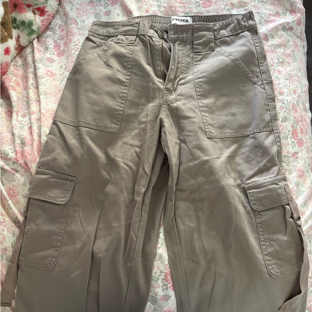 RSQ Men's Tan Cargo Pants